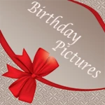 birthday photos and stickers android application logo